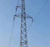 Galvanised 33KV Transmission Line Steel Lattice Tower - 33KV ...