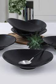 En sevilen markaların yemek takımlarını incelemek ve uygun fiyatlarla yemek takımı sahibi olmak için tıklayın! Keramika Mat Siyah Oval Yemek Tabagi 22 Cm 6 Adet Fiyati Yorumlari Trendyol