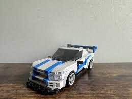 LEGO Compatible Paul Walkers R34 Skyline And Supra (Fast and Furious) |  eBay