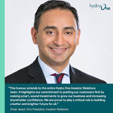 Congratulations to Omar Javed, Vice President, Investor Relations for being  recognized as a TopGun Investor Relations Officer, Global Energy Sector for  2021/22 by Brendan Wood International.