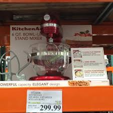 My old sunbeam stand mixer died a horrible death, and the costco… Kitchenaid 6 Qt 600 Design Series Mixer With Glass Bowl Costcochaser
