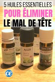 Maux De Tete 5 Huiles Essentielles Pour Les Eliminer En 15 Min Chrono Maux De Tete Mal De Tete Remede Huiles Essentielles