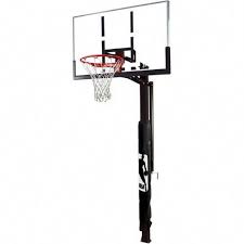 Spalding 60 In Ground Glass Basketball System Spaldingbasketballhoop Spalding Basketball Hoop Basketball Systems High School Basketball
