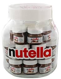 Nutella Big Jar Xxl Glas 21x30g Nutella Hediyeler Minyaturler