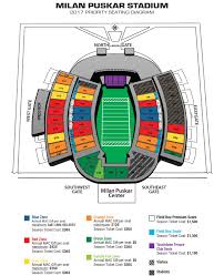 Milan Puskar Stadium Seating Chart West Virginia