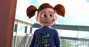 Girl with braces from nemo