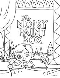 We created a printable coloring activity using kandinsky's 1932 painting decisive pink. The Noisy Paintbox Color Page By Creativity In Connecticut Tpt
