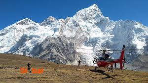 Everest Helicopter Tour Helicopter Tour Fly Around The World Everest