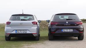 Excess mileage at 3.6p per mile for ibiza, arona and ateca and 6p per mile for leon, plus damage charges may apply. Seat Ibiza Vs Seat Leon Vergleich Und Tgi Erdgas Test Autogefuhl