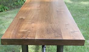 Black Walnut Slab Countertop Butcher Block Tabletop Only Etsy Reclaimed Wood Countertop Walnut Table Pub Table Sets
