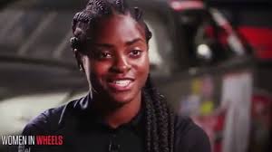 Tire changer brehanna daniels is one of the only women who pit for nascar (janet weinstein/abc. Nascar S 1st African American Female Tire Changer Opens Up
