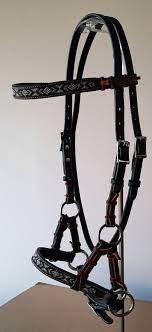 Information and translations of sidepull in the most comprehensive dictionary definitions resource on the web. Leder Sidepull In Schwarz Mit Perlen