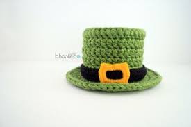 Lucky Crochet Top Hat Crochet Hat Pattern Crochet Hats Crochet