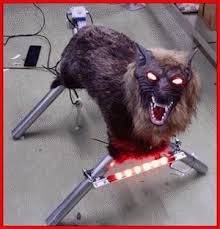 Image result for japan : solar-powered robot wolves