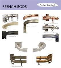Your twilight double curtain rod comes with everything you need to get set up quickly and doesn't require a curtain rod bracket; French Style Curtain Rod Bestwindowtreatments Com