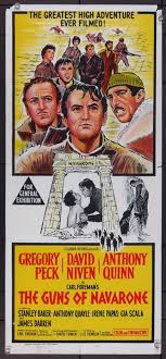 Original Guns Of Navarone, The (1961) movie poster in VF condition for  $125.00