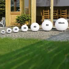 Für stimmungsvolle beleuchtung im garten, auf der terrasse oder aufdem balkon. Kugelleuchte Kugellampe E27 Aussenlampe Kugel Aussenleuchte Leuchtkugel Garten Ebay
