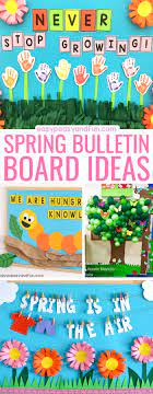 Think about ways to create a display of wall art and family photos in arrangements that will be easy to. Spring Bulletin Board Ideas For Your Classroom Easy Peasy And Fun