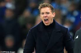 And his jacket also came under fire. Julian Nagelsmann Could Be The Man To Follow Ole Gunnar Solskjaer At Manchester United Daily Mail Online