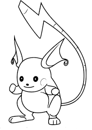 Coloriage pikachu mignon de dessin coloriage pikachu symcomp. 13 Modeste Coloriage Raichu Pics Coloriage Tortue Coloriage Pokemon Coloriage