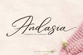 This fonts is perfect for logos, prints, quotes, magazine headers. Andasia Script Font Befonts Com