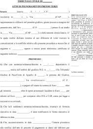 Tribunale Civile Di Atto Di Pignoramento Presso Terzi Istante Nato A Il C F Residente In Via Cap Pdf Free Download