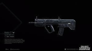 Versatile fully automatic 5.56mm light machine gun. Modern Warfare Weapon Detail Ram 7