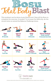 Pinterest In 2020 Bosu Workout Strength Training Routine Bosu Ball Workout