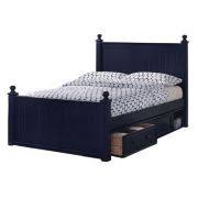 The solid wooden slat system eliminates the need for a box spring mattress as it securely holds your mattress (not included) in place. Shop Totally Kids Twin Xl Captains Bed Twin Xl Storage Bed