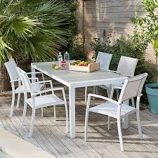 Table De Jardin Rectangulaire En Durawood Ferrol Tables De Jardin Salon De Jardin Jardin Par Piece Decoration Interieu Juego De Comedor Exterior Comedor
