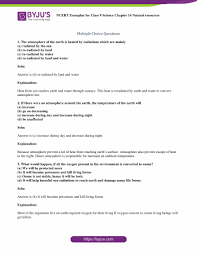 The poem uses a metaphor to compare growing anger with a growing a poisonous tree. Ncert Exemplar Class 9 Science Solutions Chapter 14 Natural Resources Download Free Pdf