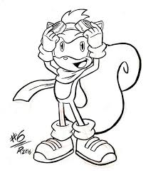 This page has been accessed 9,984 times. Ray The Flying Squirrel Coloring Page Blueguyinaredstate