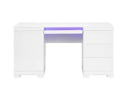 This desk is the best of all the desks.: Led Schreibtisch Mit Stauraum Pluton Gunstig Online Kaufen