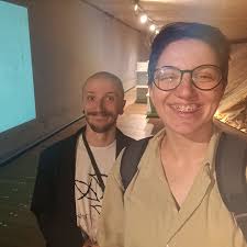 first time exhibiting at Ljubljana Castle with dear professor Boris Beja 💚  thank you for allowing me to express myself through your project and  concept. To many more! 🥂 #kolaps