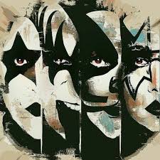A Cool Wallpaper I Found Kiss Kiss Artwork Kiss Rock Bands Kiss Art