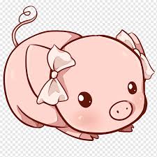 Jacquenett lamare a june 7th, 2018. Miniatur Schwein Kawaii Koala Peppa Schwein Tiere Kunst Wange Png Pngwing