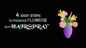 Check spelling or type a new query. Easy Step To Preserve Flowers With Hairspray Youtube