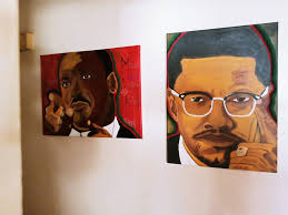 I wanted to share this piece by New Jersey artist Aaron Fisher as we  recognize and celebrate the life and contribution of Martin Luther King,  Jr. Aaron is a group member who
