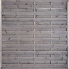 Panneau Garden Droit Gris Brises Vent Et Brises Vue Bricorama Lasure Panneau Bois Jardin Panneau Occultant