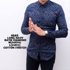Model Baju Batik Lengan Panjang Pria Batik Kemeja Model
