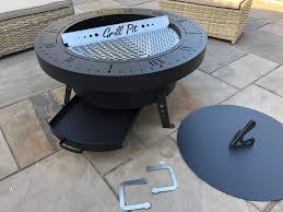 We fabricate custom high quality , built to last fire pits , grills and fireplaces to your custom design. Luxury Fire Pit Handmade Bbq Sundial Garden Ornament