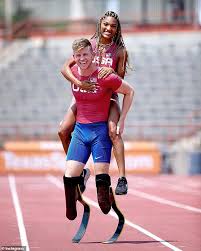 On saturday 26th june 2021 davis qualified second place for the tokyo olympics in the women's long jump during the olympic trials in eugene, oregon. 76bktxbc Xavqm