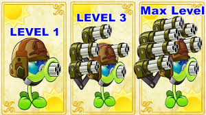 Learn how to draw gatline pea shooter from pvz with our step by step drawing lessons. Gatling Pea Pvz 2 Level 1 3 Max Level In Plants Vs Zombies 2 Chinese Gameplay 2018 Youtube