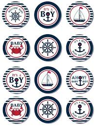 72 pieces nautical cupcake toppers for ocean sailing theme party birthday party baby shower wedding party decorations (pirate ship, whale, sailboat, ocean sailing yacht boat) 4.7 out of 5 stars 212 $6.99 $ 6. Printable Nautical Theme Cupcake Toppers Novocom Top