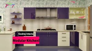 godrej modular kitchen youtube