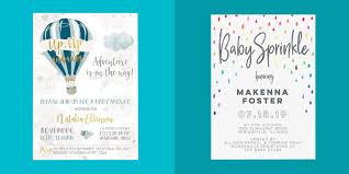 As a hostess, you should start making plans for the shower four weeks before its date. 22 Baby Shower Invitations Baby Shower Invites For Boys And Girls