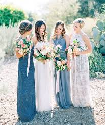 10 Ways To Nail The Mix And Match Bridesmaid Look Weddingsonline Summer Bridesmaid Dresses Mix Match Bridesmaids Dresses Mix Match Bridesmaids