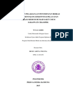 Jurnal nasional tentang skripsi rekam medis. Tugas Akhir Rekam Medis
