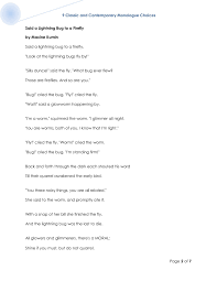 One Minute Modern Comedy Monologue: Please, feel free to ... - Flip eBook  Pages 1-7 | AnyFlip