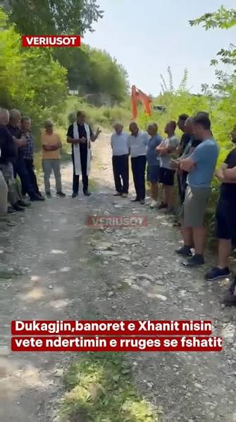 Banorët e fshatit Xhan në Dukagjin nisin me financimet e tyre ndërtimin e rrugës drejt shtëpive të të parëve